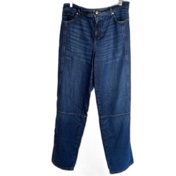 LOFT The Barrel Denim Jeans Slouchy Boho Streetwear Skater Size 30/10* - Picture 1 of 10